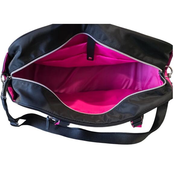 NEW Sarah Jessica Parker SJP Convertible RFID Weekender Bag & Removable Strap - Picture 2 of 12